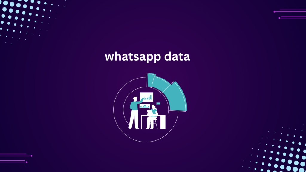 whatsapp data